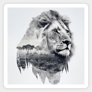 Lion Nature Outdoor Imagine Wild Free Sticker